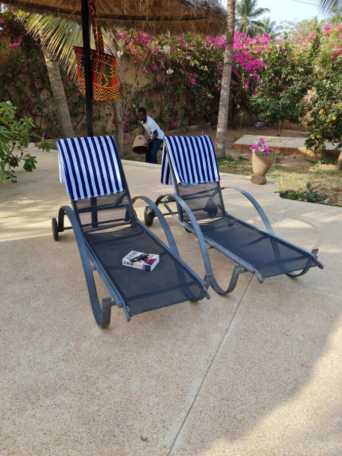 Le Souimanga Bleu Saly Bed and Breakfast Εξωτερικό φωτογραφία