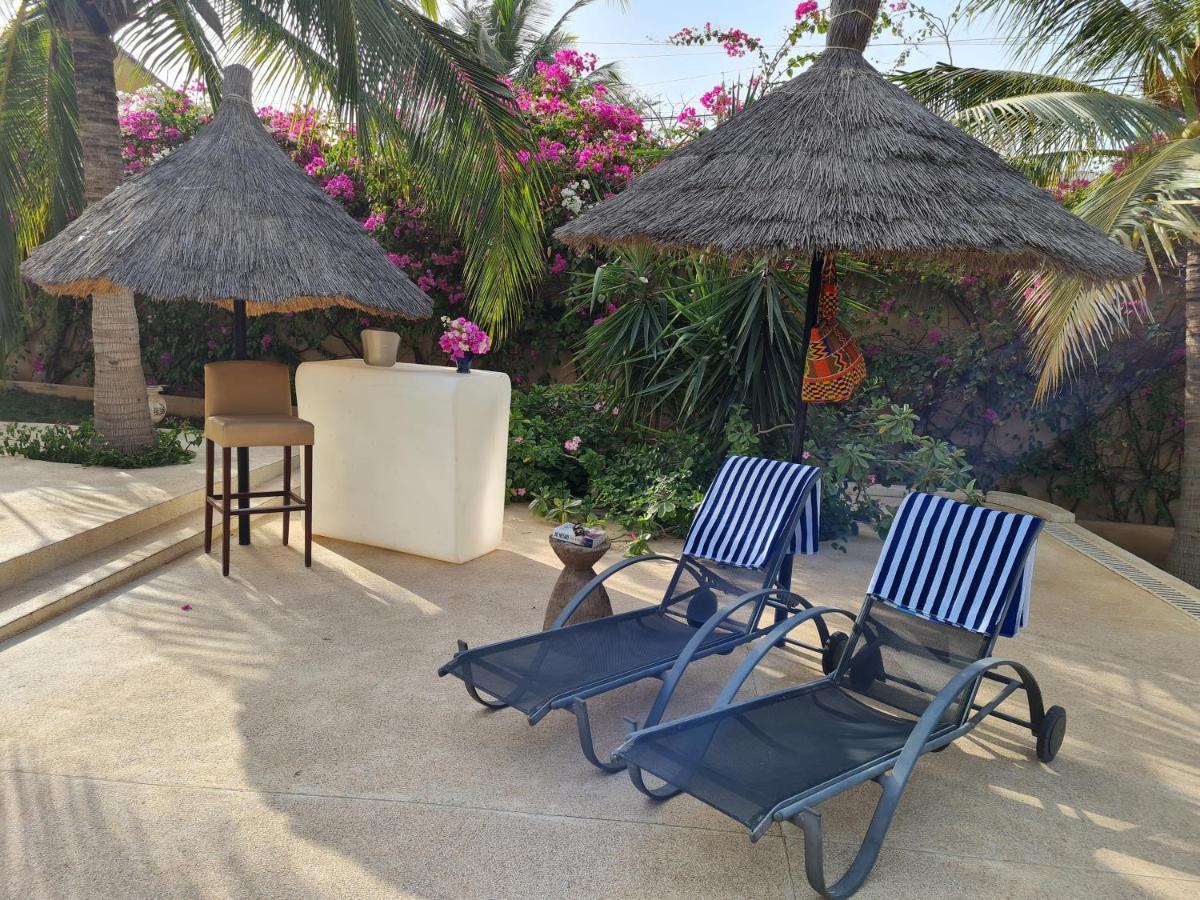 Le Souimanga Bleu Saly Bed and Breakfast Εξωτερικό φωτογραφία