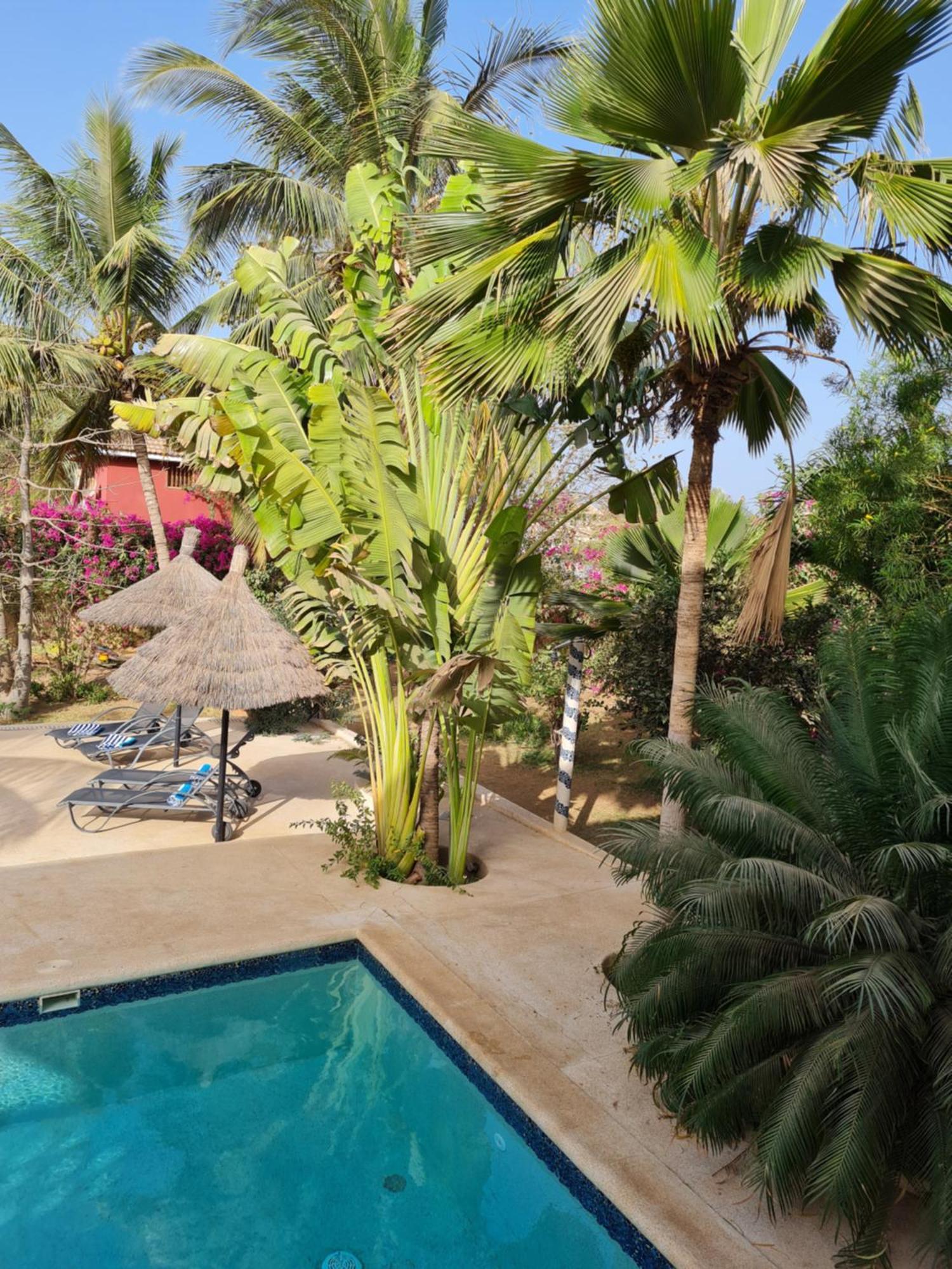 Le Souimanga Bleu Saly Bed and Breakfast Εξωτερικό φωτογραφία