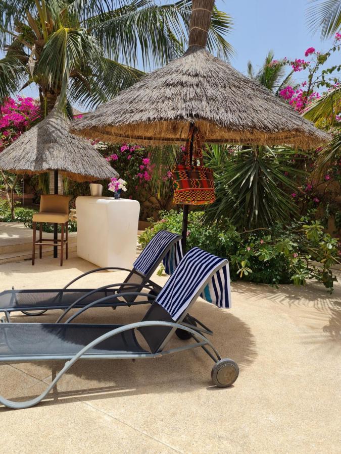 Le Souimanga Bleu Saly Bed and Breakfast Εξωτερικό φωτογραφία